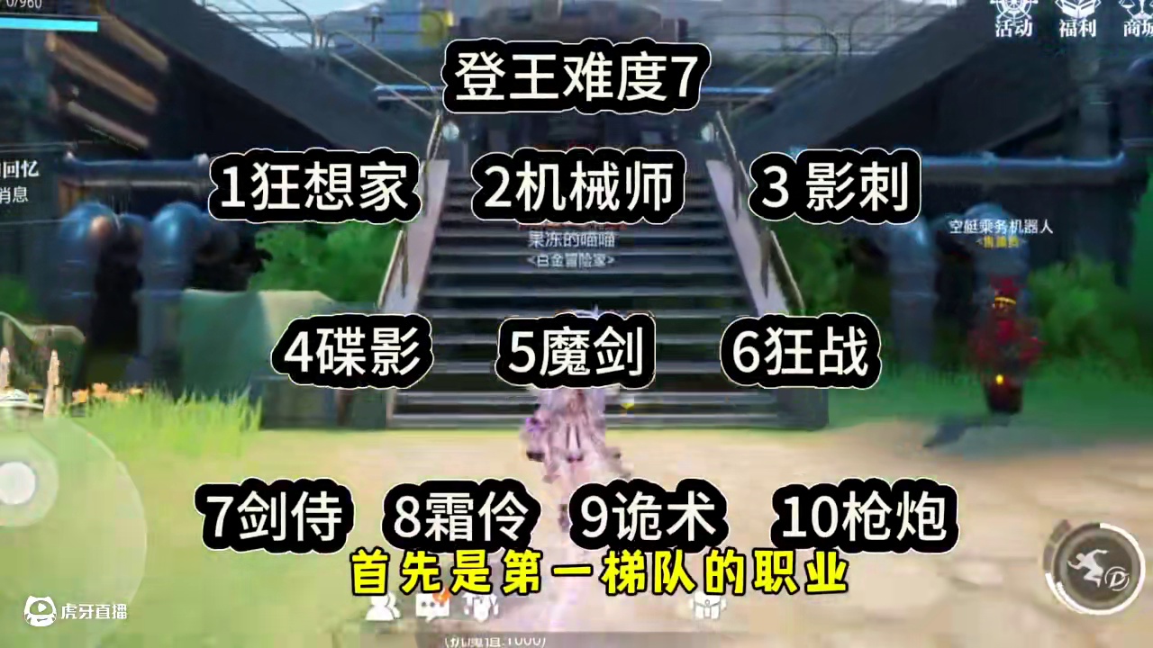 登王之路哪个职业最厉害#晶核 #晶核coa #晶核创作激励