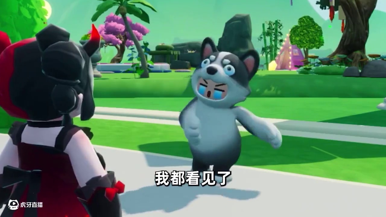 元梦之星：小雅撞人不道歉！还跟西瓜吵起来了？ #元梦之星 #元梦之星真相之夜赛季 #星宝农场初雪 #