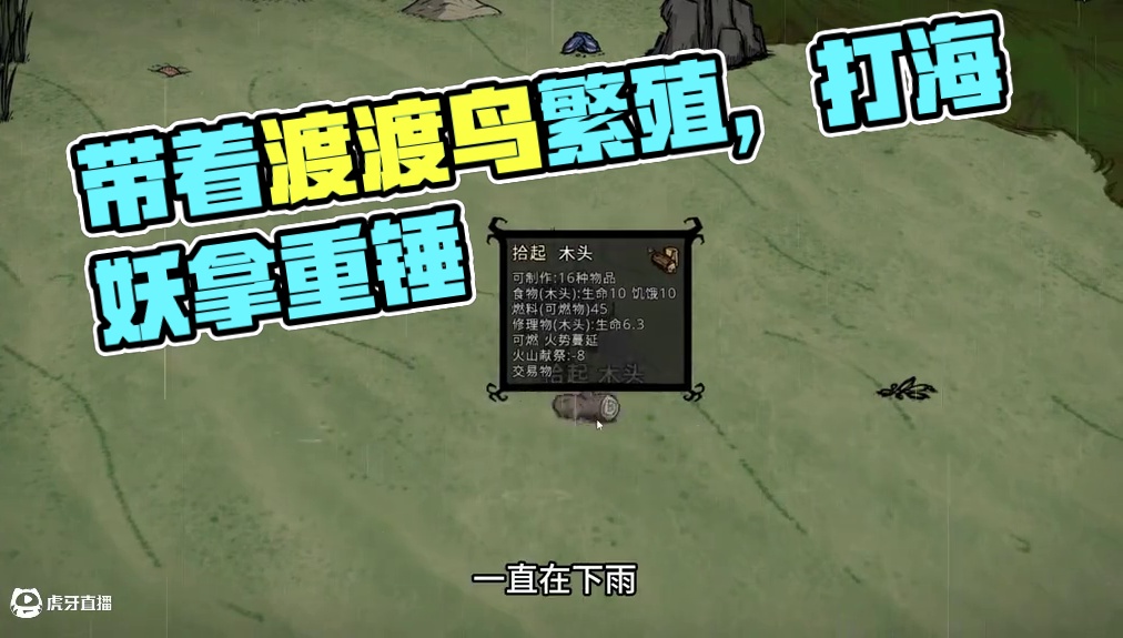 饥荒单机哈姆雷特：带着渡渡鸟去猪镇繁殖 #饥荒