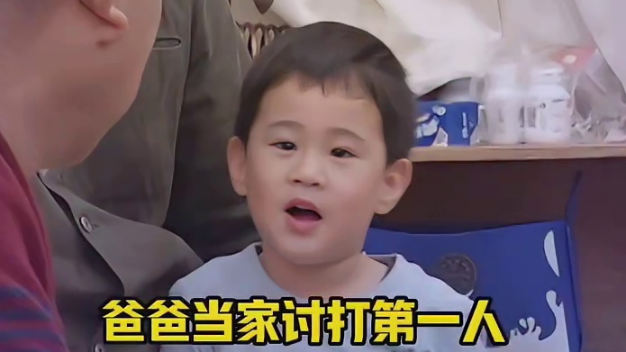 爷爷：不小心被孙子刺了一下