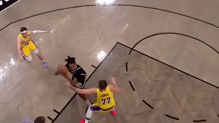 皓篮球爆笑解说湖人 vs 篮网