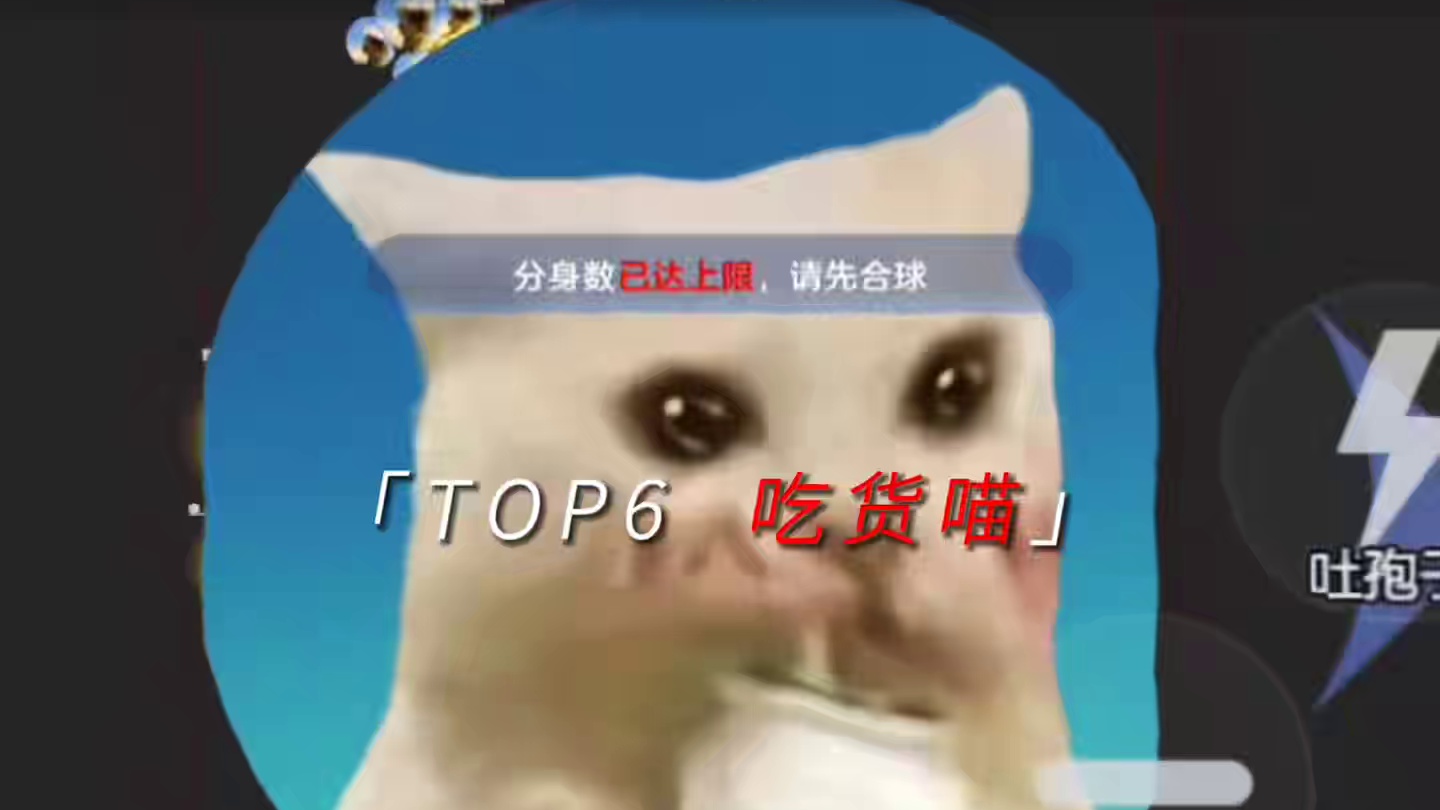 谁是你心中的Top1？#球球大作战君山#球球大作战 #球球大作战闪击战