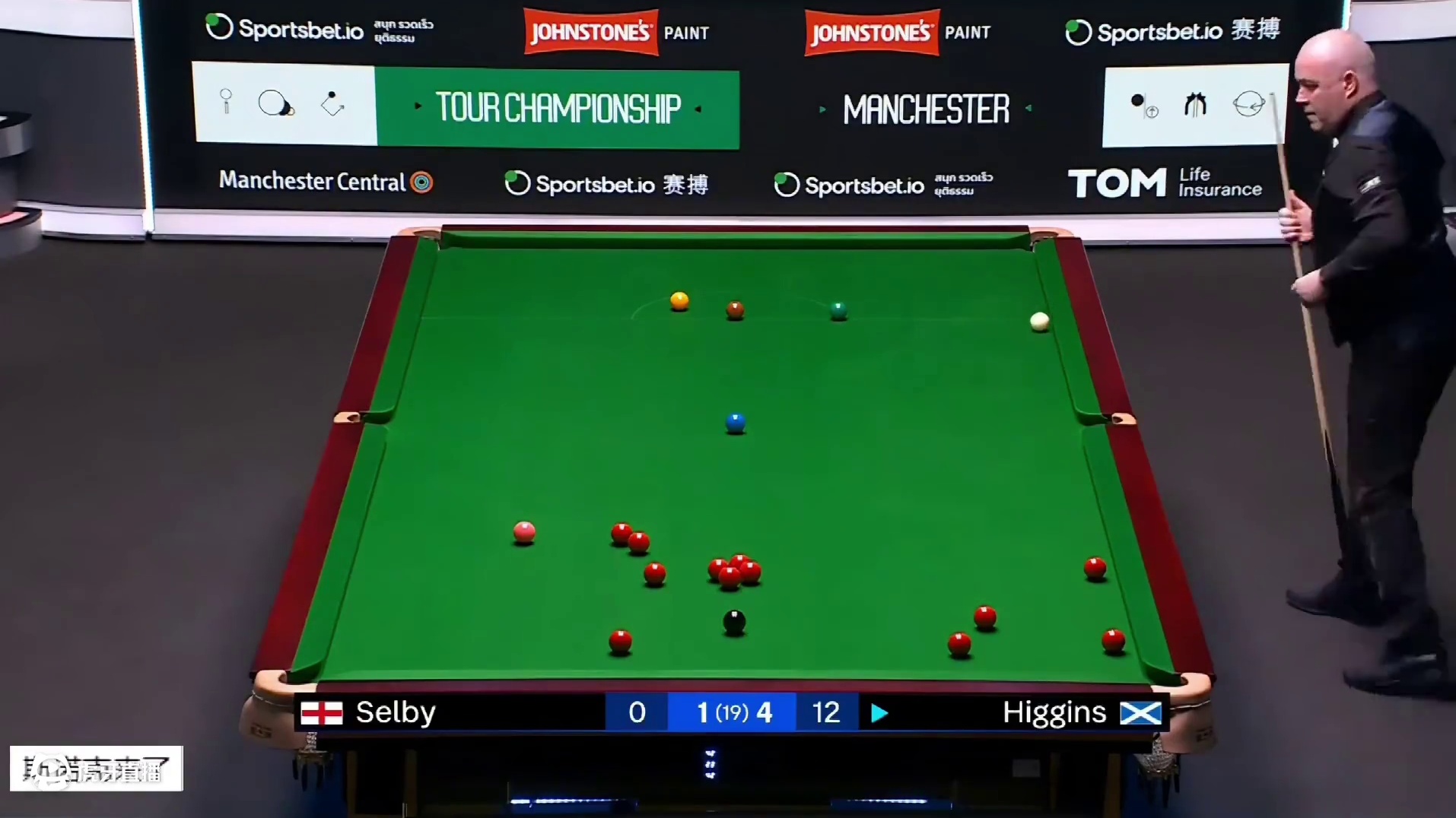 巡回锦标赛，希金斯越老越妖，连续高端围球过百，5-1领先塞尔比#斯诺克 #2025斯诺克巡回锦标赛 