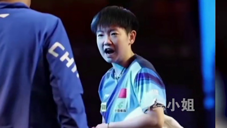 到底是谁说孙颖莎乖的？连刘胖都被她翻白眼 #孙颖莎 #刘国梁 #王楚钦 #乒乓球 #国乒