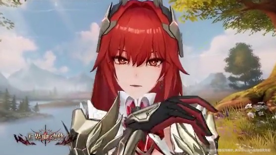 角色实机展示:「薇拉·灼惘」 #战双帕弥什 我曾两次燃烧生命，但每次燃为灰烬之前，都有一个人来轻轻吹