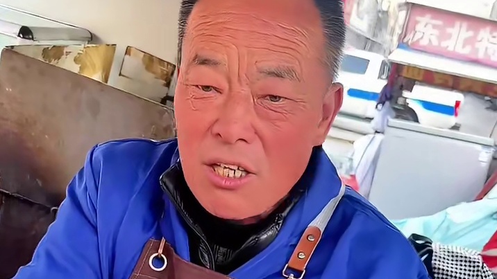 山东木屑肉夹馍、5元一个大爷情绪价值拉满
