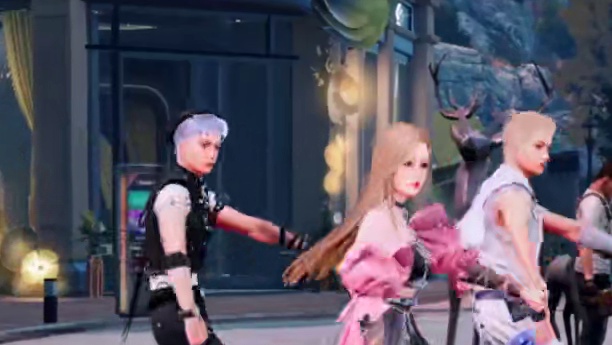 全新动作【进行曲】现已上线闪耀商店！叫上好友，一起咚咚咚吧！#明日之后 #李羲承进行曲