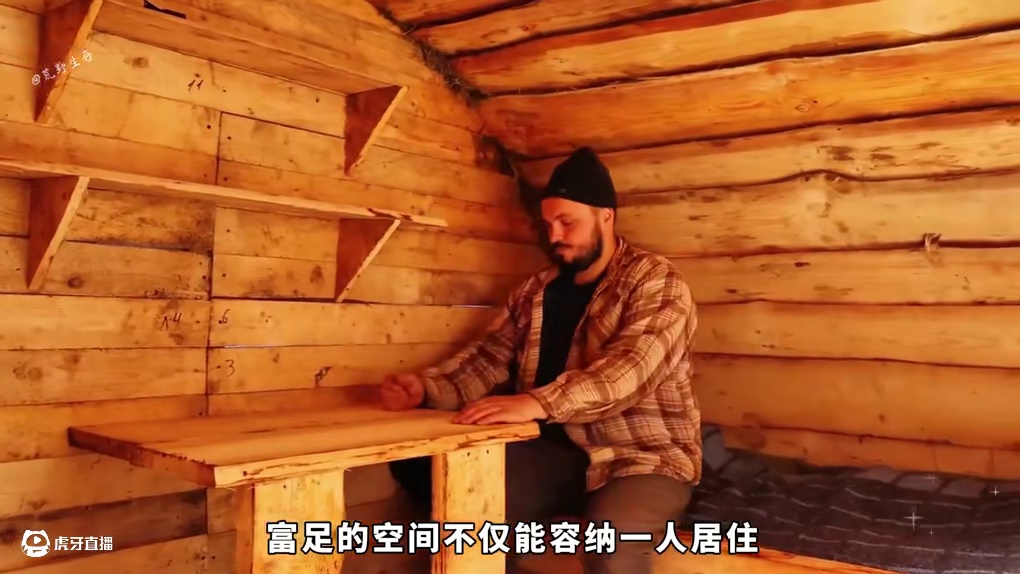 谁能拒绝睡觉的时候看一集解压的野外建造呢！ #解压 #荒野建造 #野外建造