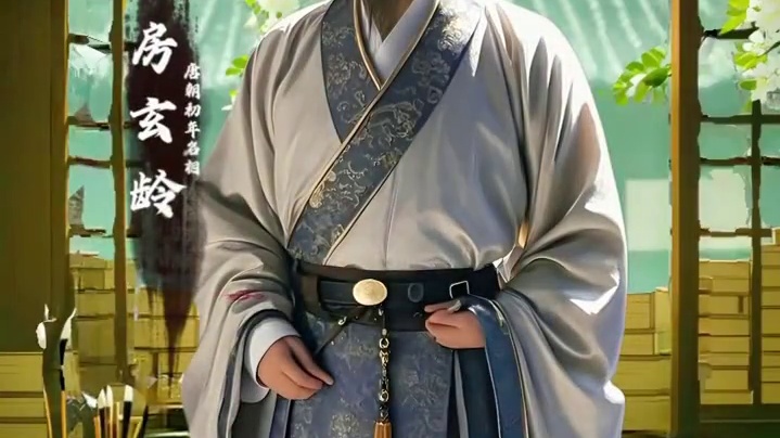 怕老婆怕到李世民都心疼？房玄龄：我端的水比太极殿前的湖还平！#历史人物 #房玄龄 #千古名相