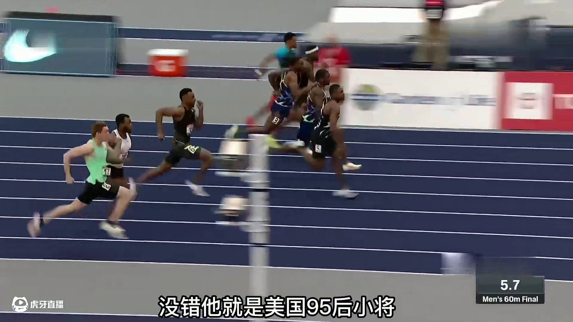 敢在博尔特面前放水 两次击败闪电的男人 科尔曼世锦赛100米6枪全集