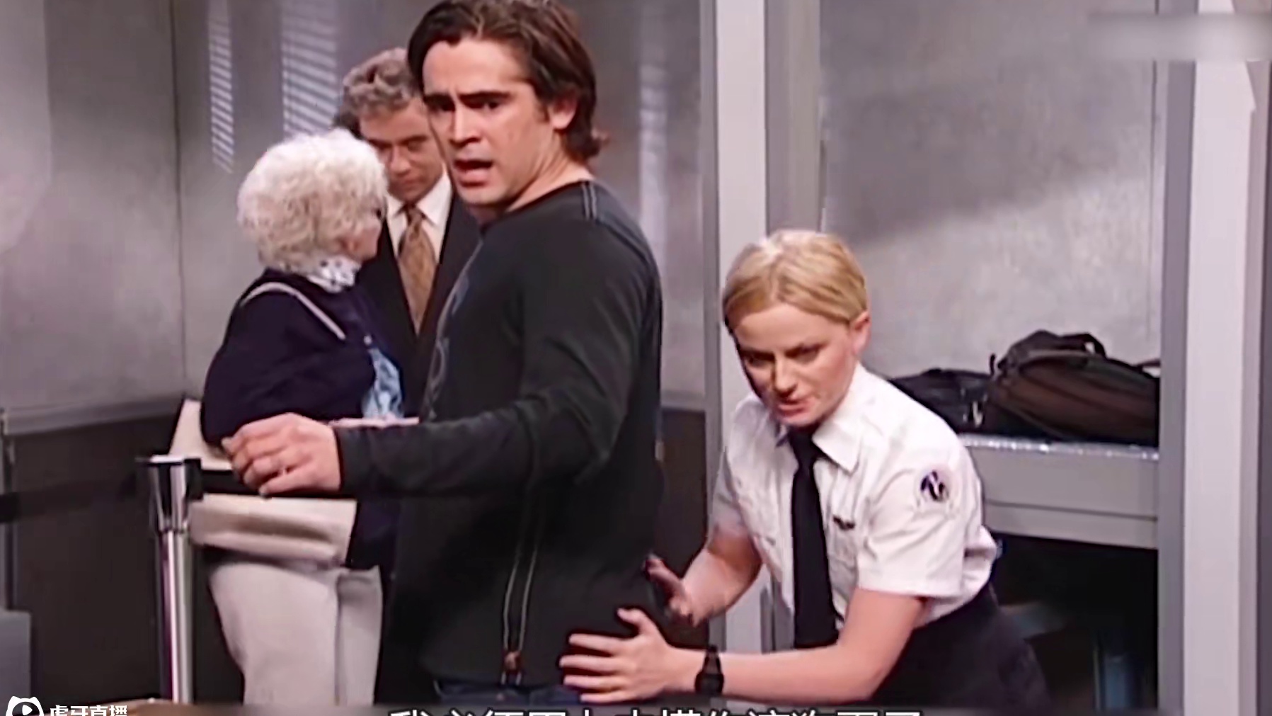 小伙子让姨给你安个检#陕西方言 #搞笑配音