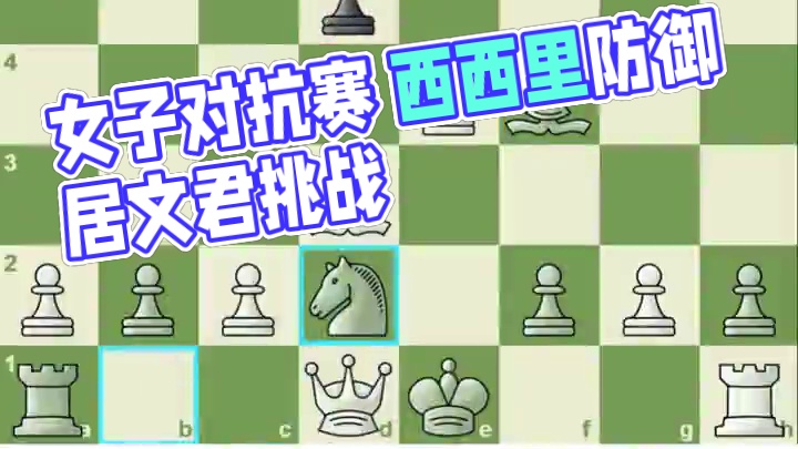 2025国际棋联女子世界冠军对抗赛 西西里防御 2025国际棋联女子世界冠军对抗赛 第一轮 居文君先