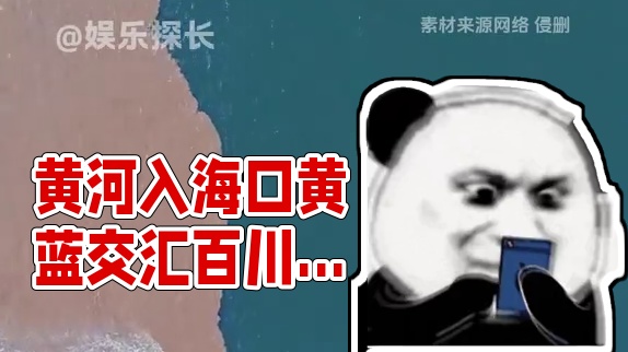 黄河本来不黄，因为容纳了百川才变了模样#黄河 #黄河入海口 #黄河入海口黄蓝交汇 #母亲河 #黄河入