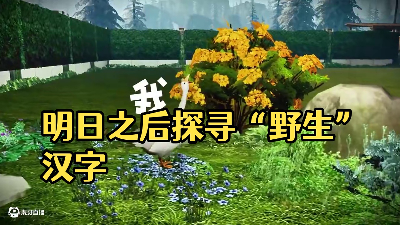 来自明日里的“野生”汉字
#明日之后 #汉字之美