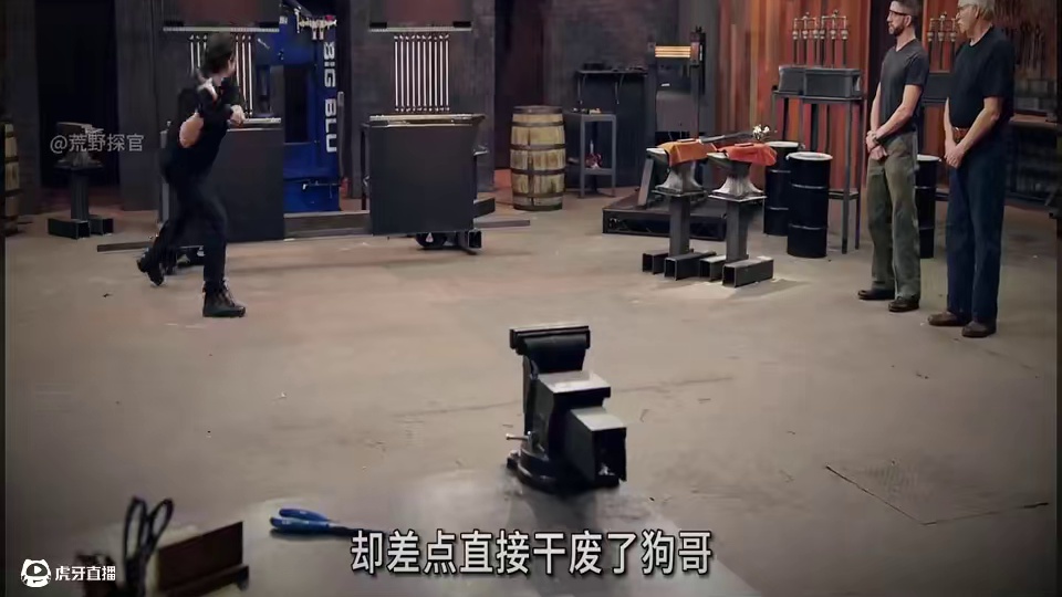 锻刀大赛 锻刀大赛最顶级的手法莫过于扭转涡纹大马，而能将这种手艺发挥极致的刀匠却只有一位，这是一位以
