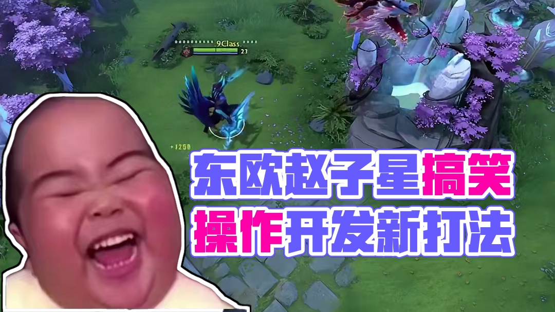 爆笑，东欧赵子星想换血秒DS反被套子烫死 东欧赵子星9class的搞笑操作，这个B是真的很强，连拿两