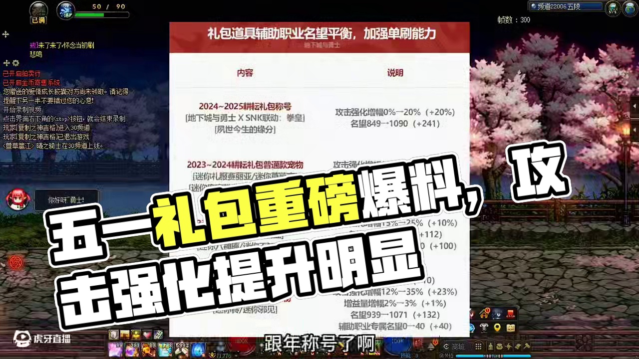 五一礼包爆料内容一览，这次真能电表倒转#地下城 #DNF人造神0424上线#妖刃破界阿拉德