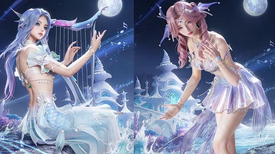 4月18日上线新角色皮肤，蜃渊绡歌！ 