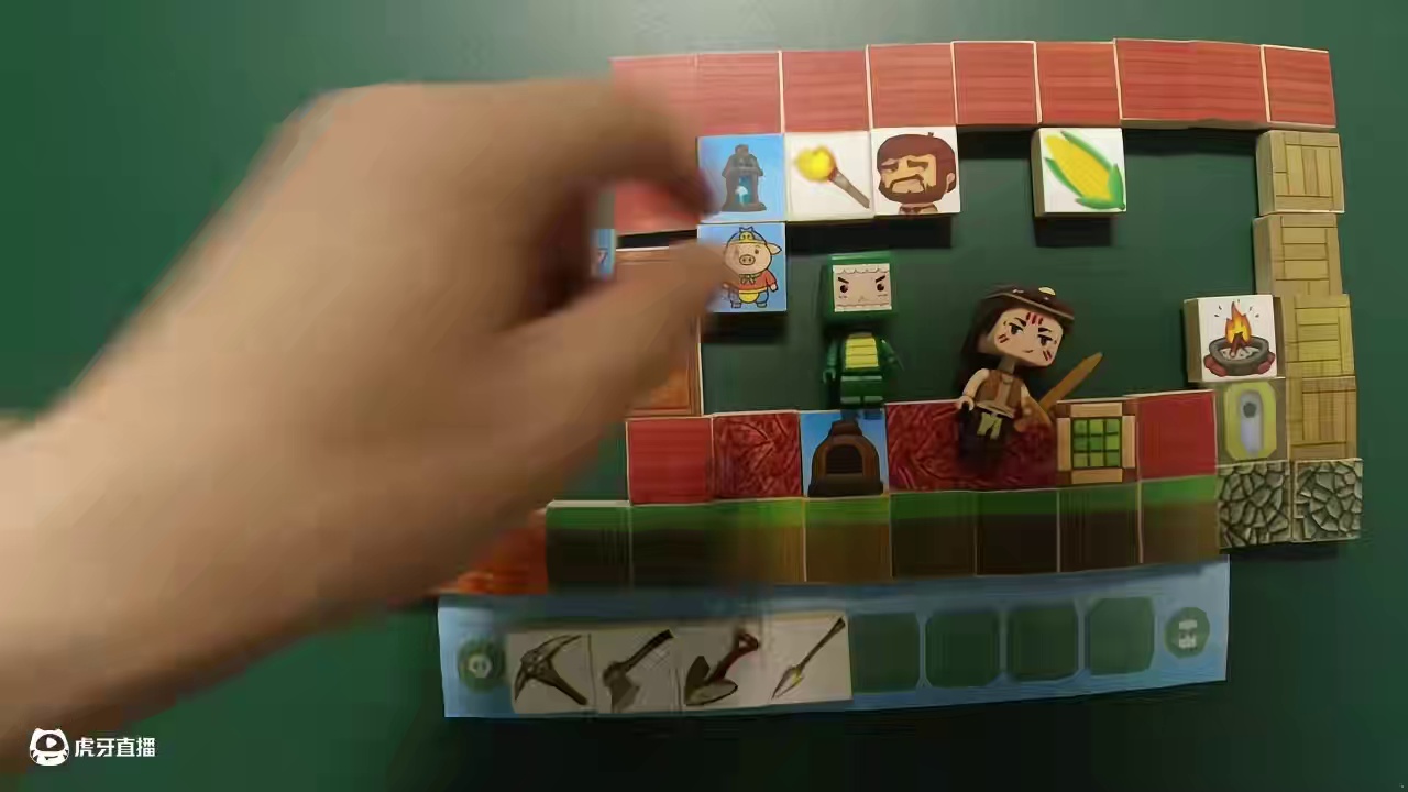 迷你世界手工动画，小绿虫子和精灵变身成为技能 #迷你世界 #迷你九周年激励计划 #游戏内容风向标