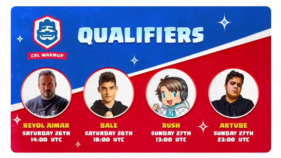 皇室战争2025国际服CRL热身赛4.29