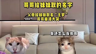 哥哥給妹妹起名字