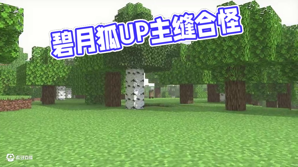 碧月狐：我的世界UP主缝合怪！1.0 #我的世界 #mc动画 #碧月狐