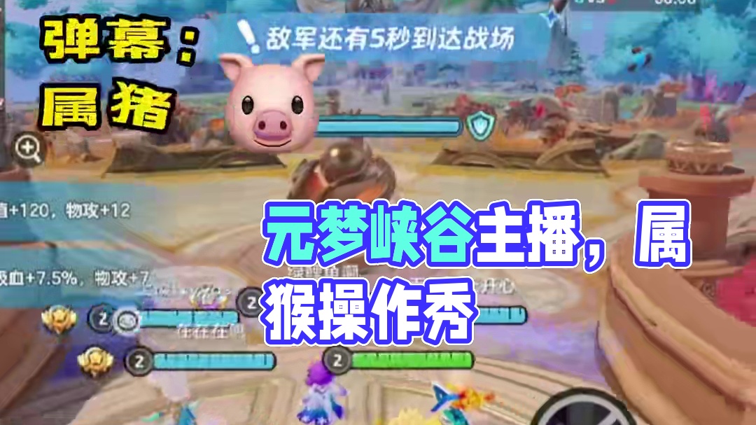 再给一次机会，主播属什么？ #元梦之星 #元梦峡谷操作秀 #元梦峡谷5v5 #我的游戏日常 #职业选