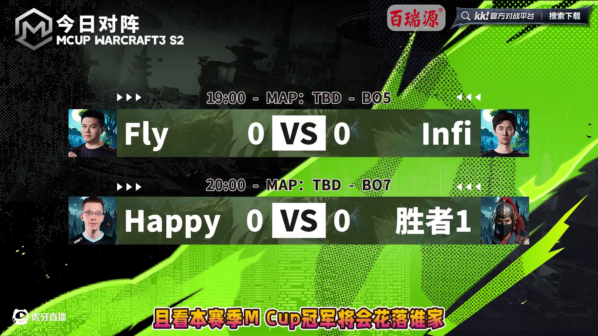 Happy，Fly，Infi今晚19点争夺冠军！ 4月22日19点直播M-cup魔兽争霸趣味赛第2赛