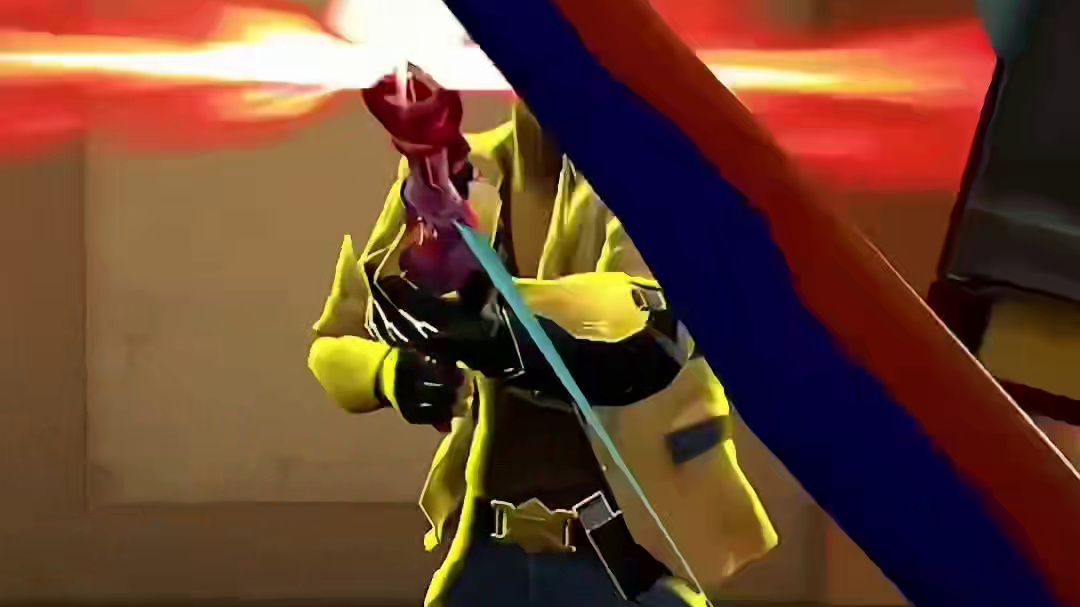 是假人我也会也打掉，然后秒背