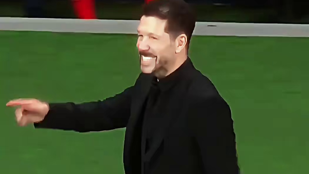 马竞3比0巴列卡诺，西蒙尼开心了马竞打出世界级反击