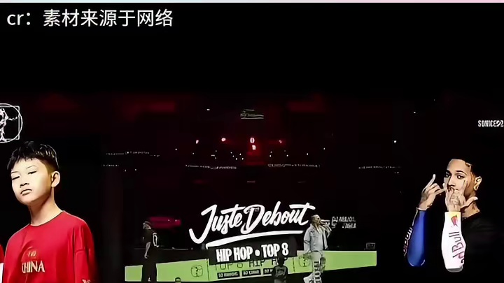 两名来自中G的小孩酱中华功夫融入进街舞