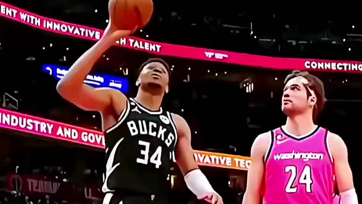 字母哥这学到精髓了，怒刷一个篮板凑够三双