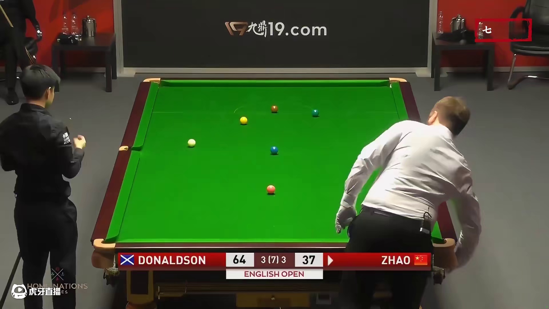 赵心童命悬一线濒临出局，对手却打出离奇失误，强行终结自己 #斯诺克 #台球 #体育 #赵心童