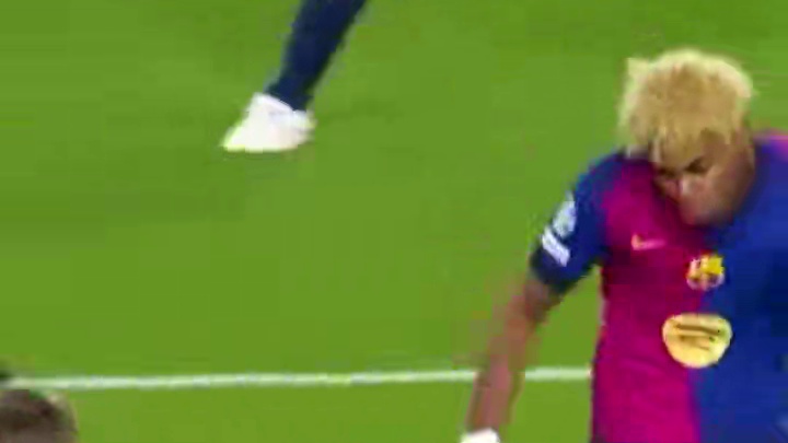 金球表现！亚马尔对国米搓射破门当选欧冠半决赛首回合最佳进球 #足球