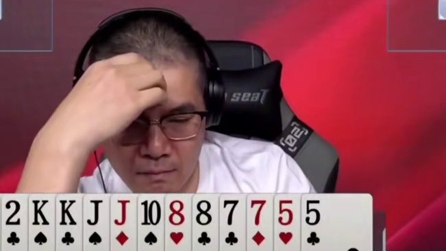 你俩太过分了，地主双王四张2都没打赢 #斗地主#斗地主的百种姿势