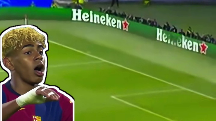 金球表现！亚马尔对国米搓射破门当选欧冠半决赛首回合最佳进球