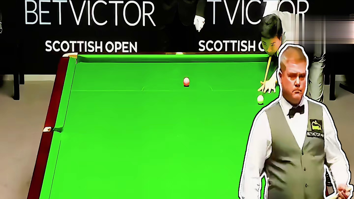 老米头超分调戏丁俊晖，晖哥连续5杆斯诺克反击 (3)