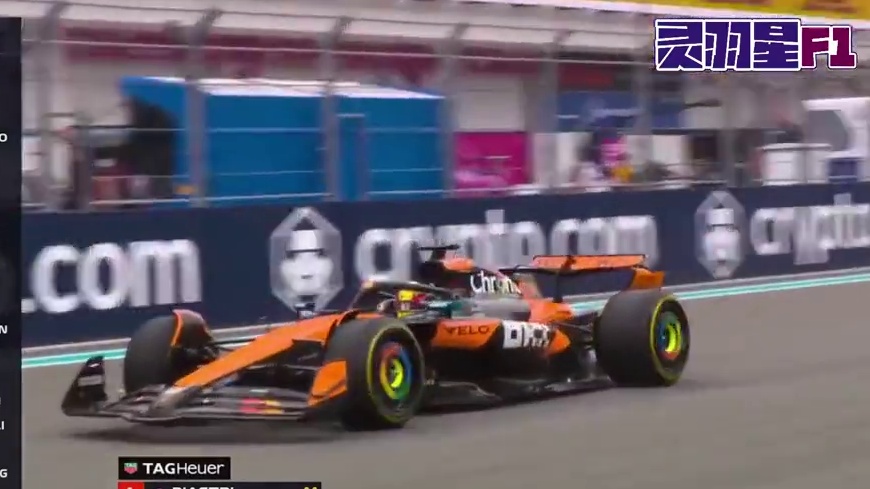 F1 2025 迈阿密大奖赛 练习赛简评 #F1 #赛车 #迈阿密大奖赛