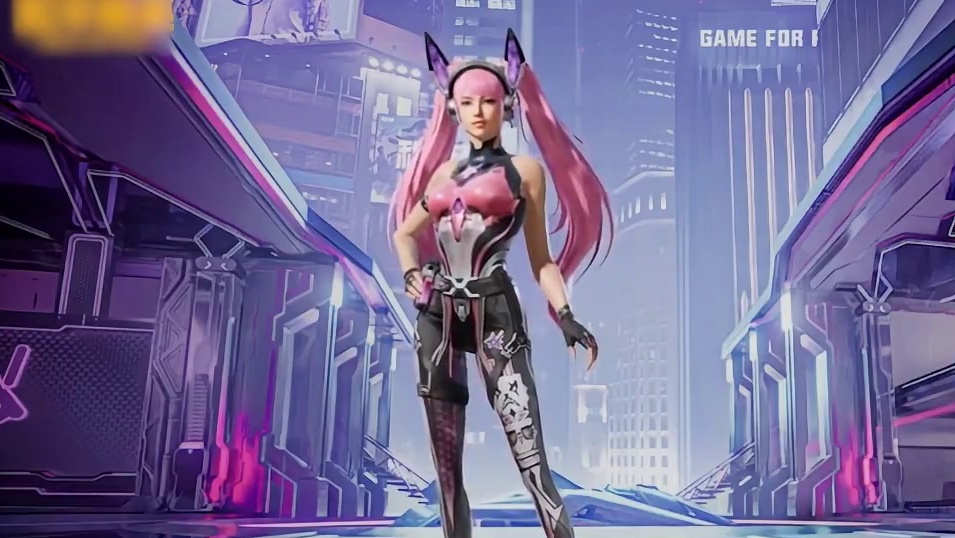 5月2日新皮肤，御兔特攻超大双马尾！ #和平精英破刃行动