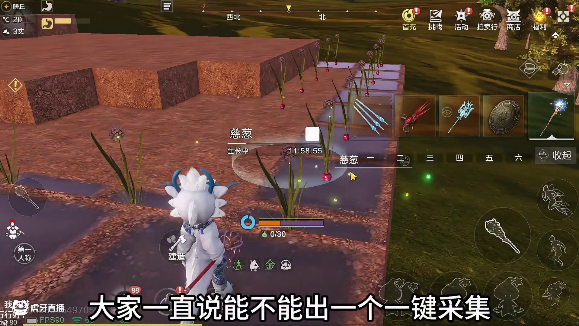 5.6体验服更新 农田的"一键收获"来啦 操作靖人采集种植物 / 羽片和素练不再占格子/马老实元胎兑