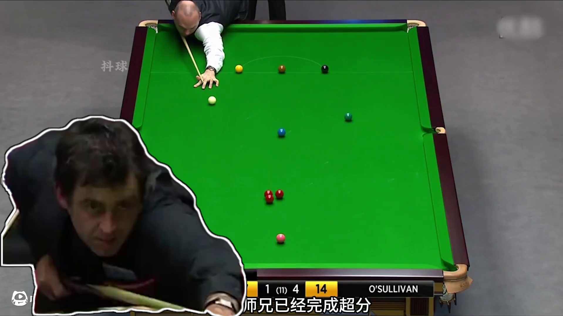 奥沙利文绝境力挽狂澜，全程高能嗨翻全场，宾汉姆彻底服了 #斯诺克 #台球 #体育 #宾汉姆 #奥沙利