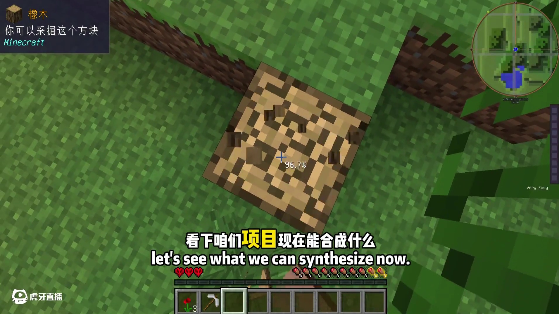 我的世界随机合成1到村庄了我们该做什么 #叶枫的日常 #我的世界 #随机合成