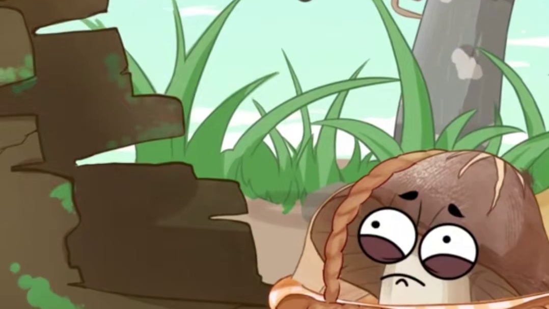 采蘑菇前为什么要拍一拍 #有趣的知识又增长了 #野生菌 #新农人计划 #乡村守护人 #原创动画