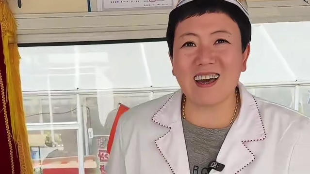 东北街边切糕 这刀法太狠了 一切一个不吱声！