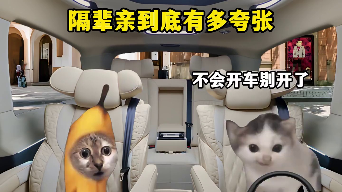 有一种爱叫隔辈亲 #猫meme #隔辈亲 #真实还原