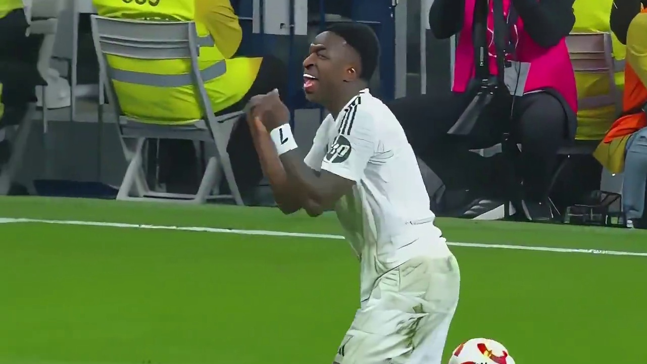 皇马晋级国王杯决赛！维尼修斯当选全场MVP