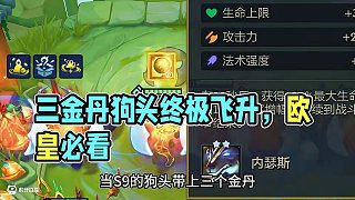 全網(wǎng)首發(fā)三金丹狗頭終極飛升