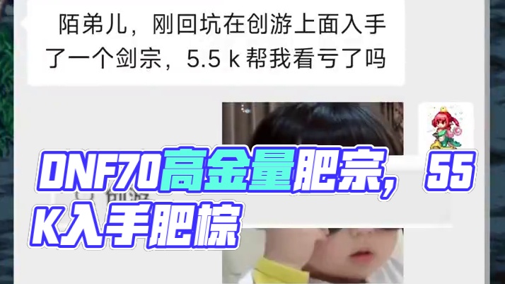 DNF7.0没双尊含金量这么高？各位亏了吗！ 