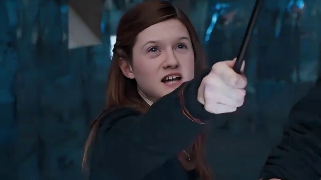 别人都在练除你武器，金妮直接一句粉身碎骨