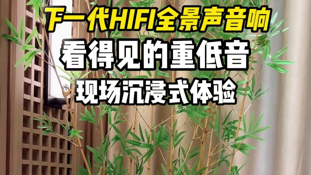 看得见的好声音DOSS乐宴全景声音响